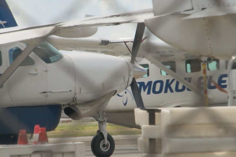 Mokulele Airlines grounded its fleet out of an abundance of caution Wednesday.