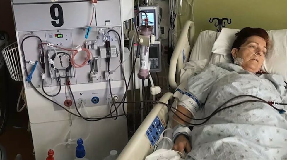 Annette Martin fights for her life in a Louisiana hospital after being sickened by Romaine...