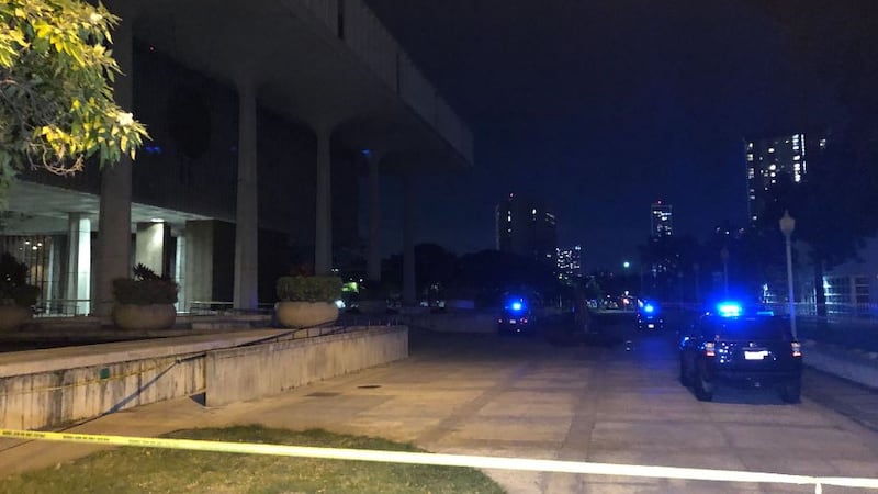 Police were on scene as of 9:30 p.m.