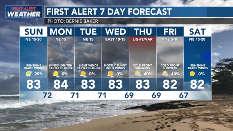 7-day forecast