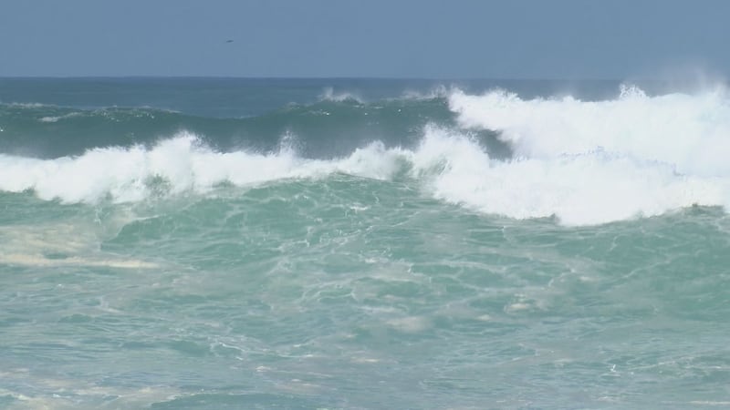 High surf