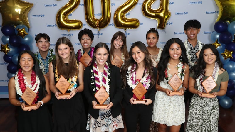 2024 HMSA Kaimana Scholarship Award recipients