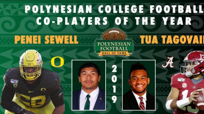 Sewell was also named the PAC-12 Co-offensive player of the year