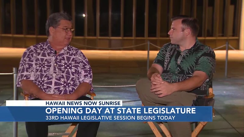 Wednesday marks opening day at the state legislature and lawmakers are sharing what they're...