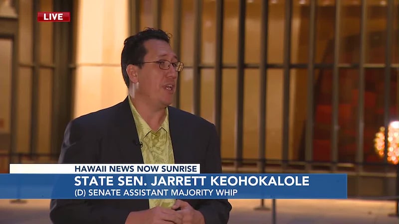 Keohokalole is also the Senate assistant majority whip. He also comments on DLE Director...