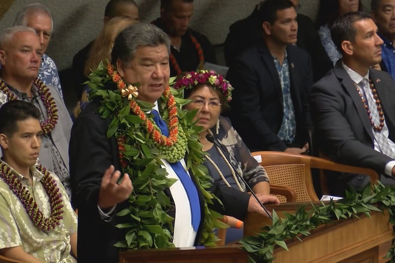 Senate President Ron Kouchi